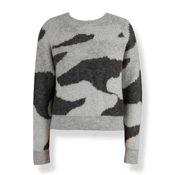 Kut from the Kloth Gray and White Sweater - Picture 3 of 10